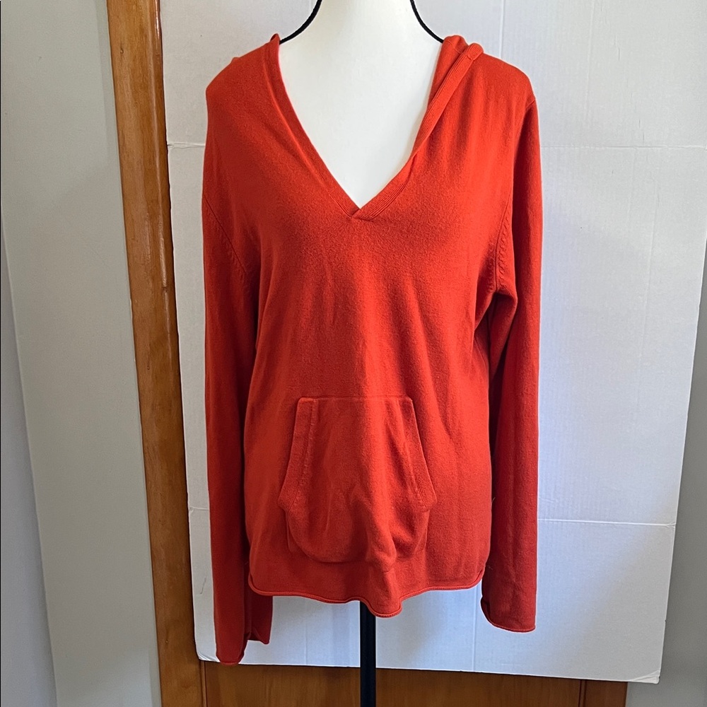 Josephine Chaus Burnt Orange Long Sleeve Top
